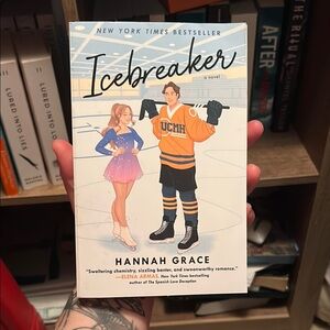 Icebreaker by Anna Grace - White and Orange Cover
